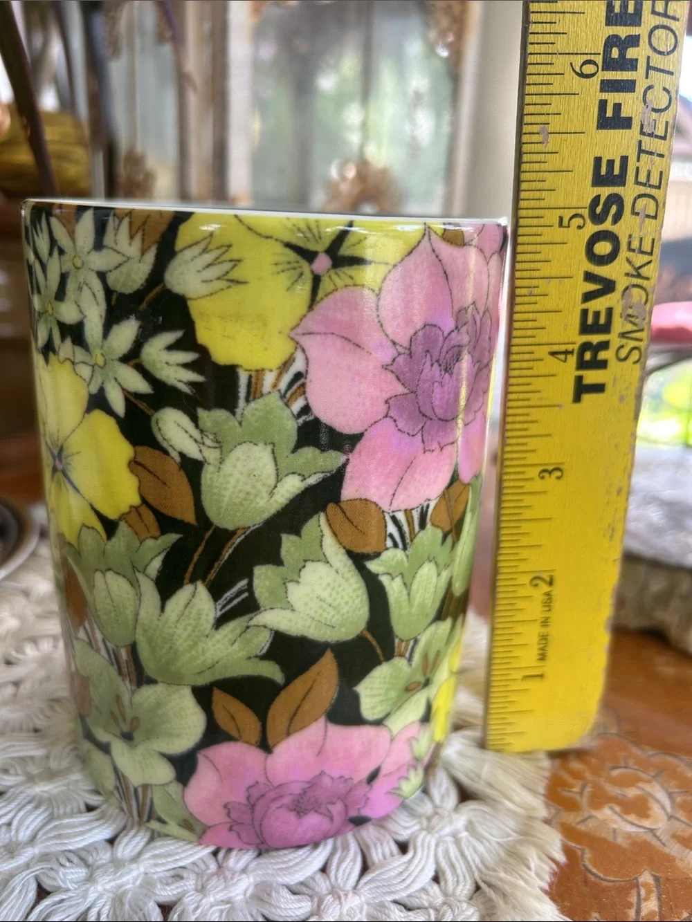 Floral Ceramic Cup